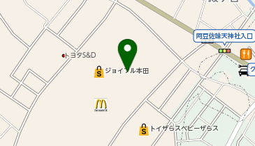 ドトールコーヒーショップ ジョイフル本田瑞穂店の地図画像