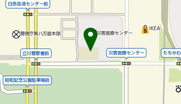 ドトールコーヒーショップ 災害医療センター店の地図画像