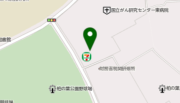 ドトールコーヒーショップ 国立がん研究センター東病院店の地図画像