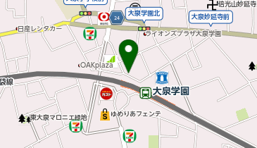 ドトールコーヒーショップ 大泉学園北口店の地図画像
