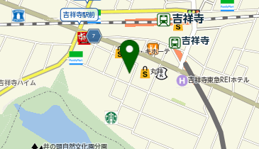 ドトールコーヒーショップ 吉祥寺公園口店の地図画像