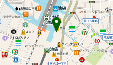 ドトールコーヒーショップ 西武池袋駅店の地図画像