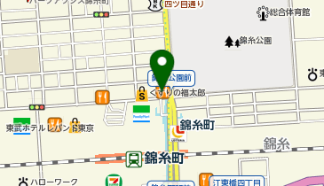 ドトールコーヒーショップ 錦糸町錦糸公園前店の地図画像