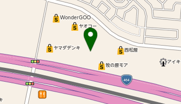 ドトールコーヒーショップ 牧の原モア店の地図画像