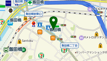 ドトールコーヒーショップ 飯田橋東京区政会館店の地図画像