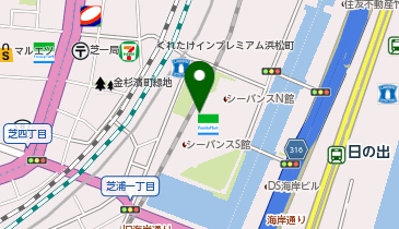 ドトールコーヒーショップ シーバンス ア・モール店の地図画像