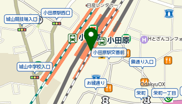 ドトールコーヒーショップ ラスカ小田原店の地図画像