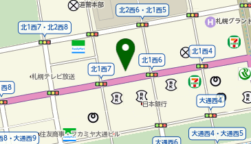 ドトールコーヒーショップ 札幌北一条通店の地図画像