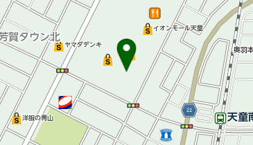 ドトールコーヒーショップ イオンモール天童店の地図画像