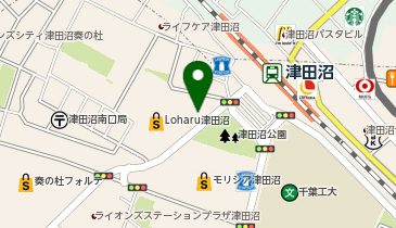 ドトールコーヒーショップ 津田沼南口店の地図画像