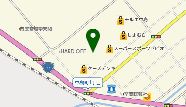 ドトールコーヒーショップ 室蘭店の地図画像