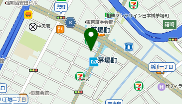 ドトールコーヒーショップ 茅場町店の地図画像