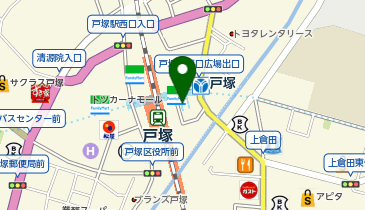 ドトールコーヒーショップ 戸塚駅店の地図画像