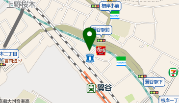 ドトールコーヒーショップ 鴬谷北口店の地図画像