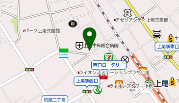ドトールコーヒーショップ 上尾中央総合病院店の地図画像