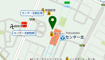ドトールコーヒーショップ センター北店の地図画像