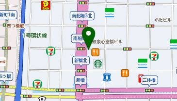 ドトールコーヒーショップ 御堂筋店の地図画像