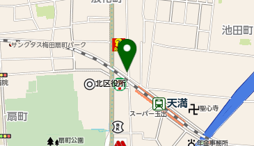 ドトールコーヒーショップ 天満駅前店の地図画像