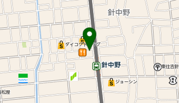 ドトールコーヒーショップ 近鉄針中野駅前店の地図画像