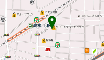 ドトールコーヒーショップ JR高槻南口店の地図画像