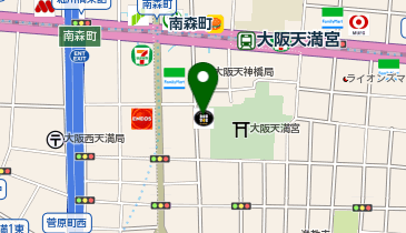 ドトールコーヒーショップ 天神橋2丁目店の地図画像