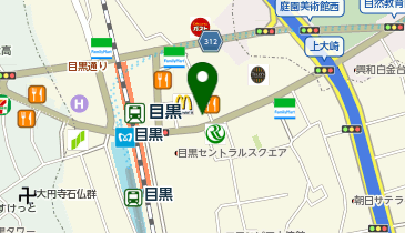 ドトールコーヒーショップ 目黒東口店の地図画像