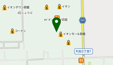 ドトールコーヒーショップ イオンモール鈴鹿店の地図画像