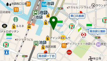 ドトールコーヒーショップ 南池袋1丁目店の地図画像