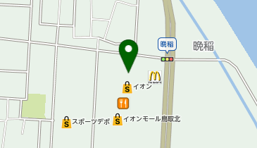 ドトールコーヒーショップ イオンモール鳥取北店の地図画像