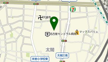 ドトールコーヒーショップ 名古屋セントラル病院店の地図画像
