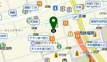 ドトールコーヒーショップ 福岡新天町店の地図画像