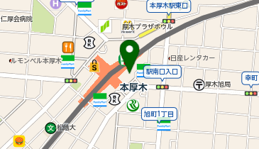 エクセルシオール カフェ 本厚木駅店の地図画像