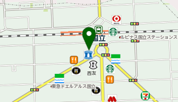 エクセルシオール カフェ 国立駅前店の地図画像