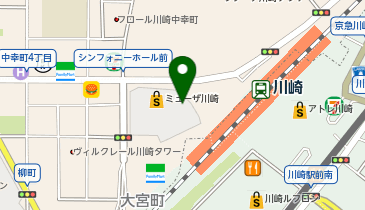 エクセルシオール カフェ ミューザ川崎店の地図画像