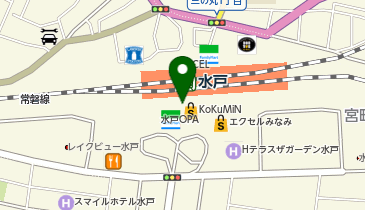 エクセルシオール カフェ 水戸エクセル店の地図画像