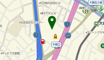 エクセルシオール カフェ 五反田TOC店の地図画像