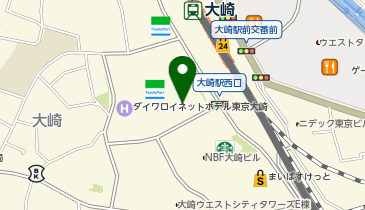 エクセルシオール カフェ 大崎シンクパーク店の地図画像