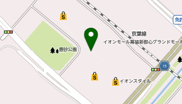 エクセルシオール カフェ イオンモール幕張新都心店の地図画像