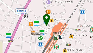 エクセルシオール カフェ 柏駅西口店の地図画像