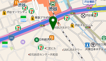 エクセルシオール カフェ 渋谷サクラステージ店の地図画像