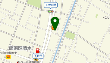 はなまるうどん 姫路下野田店の地図画像