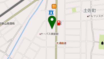 はなまるうどん 大浦街道店の地図画像