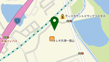 はなまるうどん フォレオ大津一里山店の地図画像