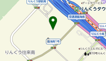 はなまるうどん りんくうシークル店の地図画像