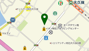はなまるうどん イオン明石2番街店の地図画像