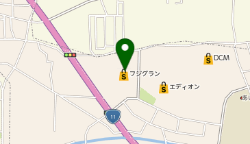 はなまるうどん フジグラン重信店の地図画像