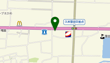 はなまるうどん 11号松山久米店の地図画像