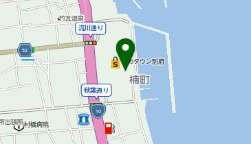 はなまるうどん ゆめタウン別府店の地図画像