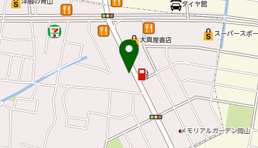 はなまるうどん 岡山新保店の地図画像