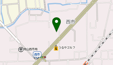 はなまるうどん 岡山西市店の地図画像